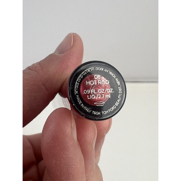 Tom Ford Lip Lacquer Extreme Liquid Lipstick 08 Hot Rod NIB $55 Lip Gloss FS - Picture 4 of 5